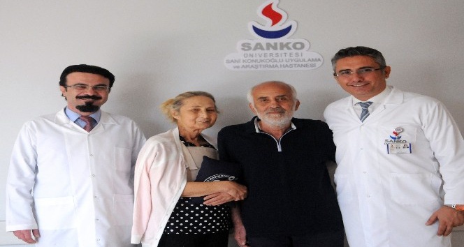 Kalp rahatsızlığı yaşayan çift, şifayı SANKO’da buldu