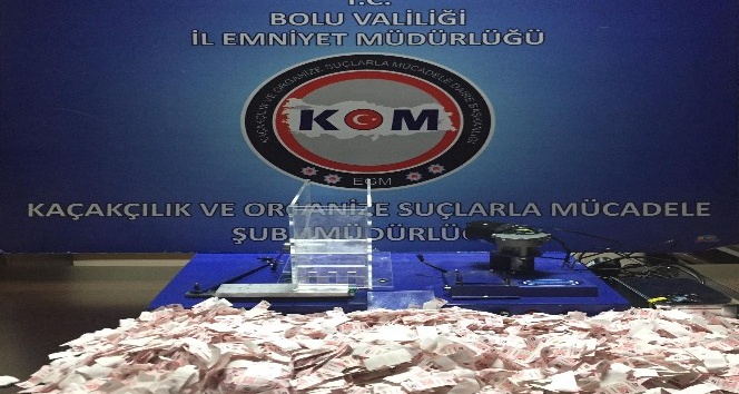 Bolu’da kaçak tütün operasyonu: 2 gözaltı