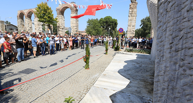 Büyük Taarruz'un yıldönümünde duygulandıran Atatürk silueti