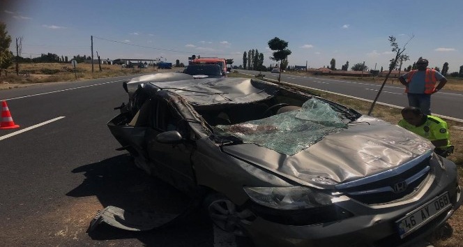 Aksaray’da trafik kazası: 7 yaralı