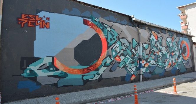 Sokak sanatının nabzı Sinop duvarlarında atıyor