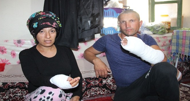 Karaman’da hamile kadın ile kocasına silahlı ve sopalı saldırı