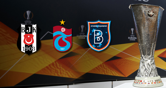 Beşiktaş, Trabzonspor Ve Başakşehir'in UEFA Avrupa Ligi'nde Rakipleri ...