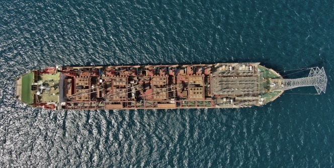 Yüzen enerji santrali İstanbul’da