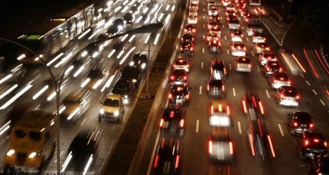 Bayburt’ta trafiğe kayıtlı araç sayısı 15 bin 556 oldu