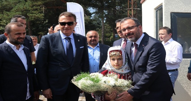 Beşiktaş’ın Gerede’deki tesisi törenle açıldı