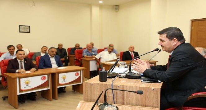 Vali Arslantaş, İl Genel Meclisi Eylül ayı toplantısına katıldı