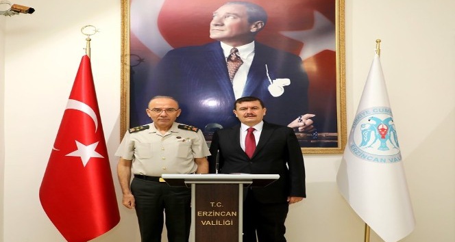 Korgeneral Öngay’dan Vali Ali Arslantaş’a ziyaret