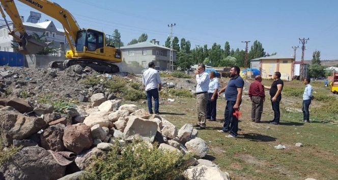 Digor Belediyesi alt yapı çalışmaları yapıyor