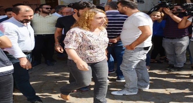 HDP’li Milletvekili Aydeniz’in &quot;Merhaba, kolay gelsin&quot; sözüne ailelerden tepki