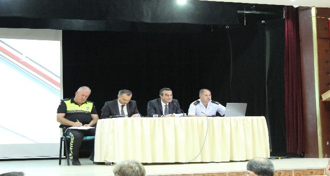 Çerkezköy’de Okul Güvenliği Toplantısı yapıldı