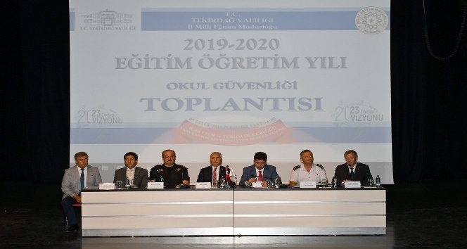 Okul güvenliği toplantısı yapıldı