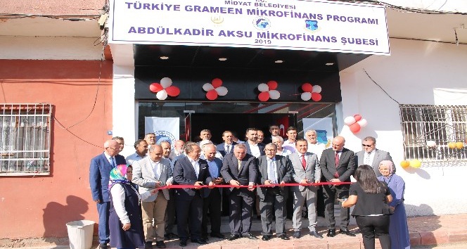 Midyat’ta mikrofinans şubesi açıldı