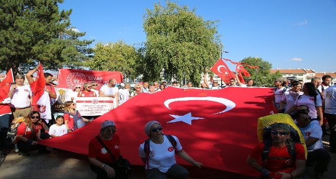 Sivas Kongresi’nin 100. Yılı için yürüyüş