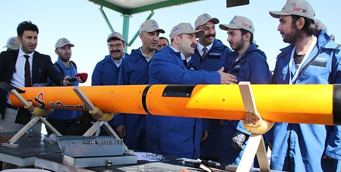 Tuz Gölü’nde roket yarışları nefes kesti