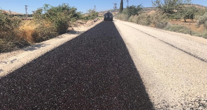 Asfaltlama çalışmaları sürüyor