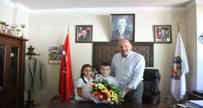 Başkan Ertürk’e İlköğretim Haftası ziyareti