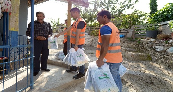 Altındağ’da 120 bin çöp poşeti dağıtıldı