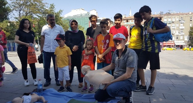 Kırıkkale’de &quot;14 Eylül Dünya İlk Yardım Günü&quot; etkinlikleri