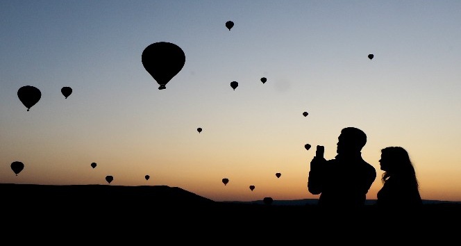 Kapadokya’da Pazar günü balon turları iptal edildi