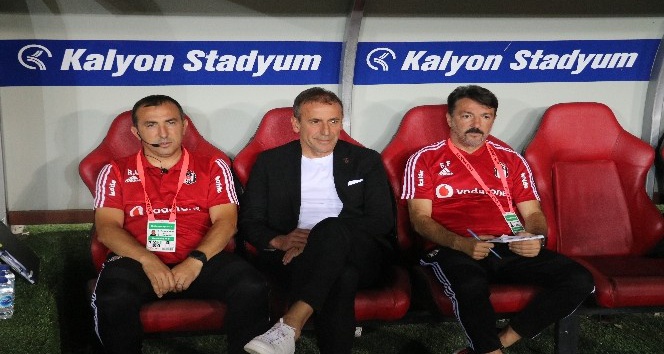 Süper Lig: Gazişehir Gaziantep: 1 - Beşiktaş: 0 (İlk yarı)