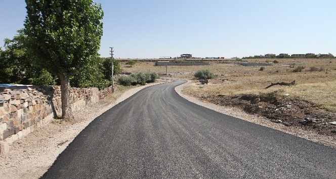 Talas’ta sonbahar asfaltı