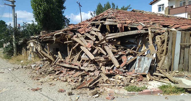 Çerkeş&#039;teki depremin yeni görüntüleri ortaya çıktı
