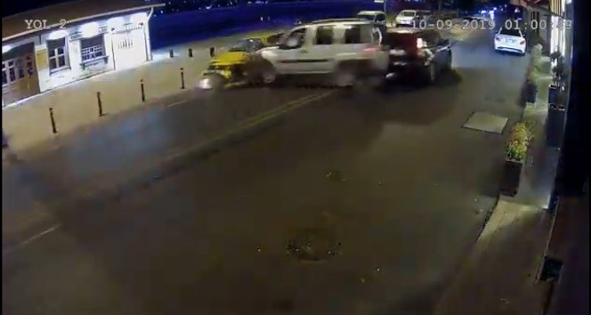 (Özel) İstanbul’da alkollü sürücü dehşeti kamerada