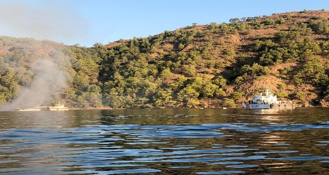 Fethiye’de gulet teknede yangın: 1 ölü, 4 yaralı