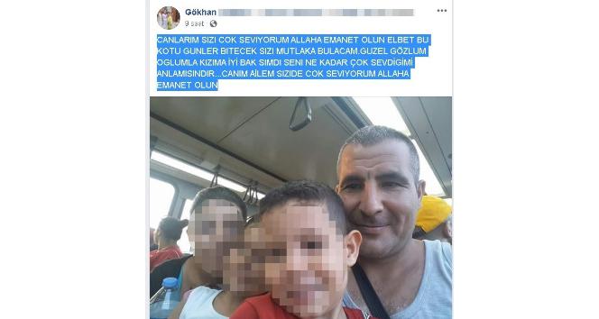 Sosyal medyadan ailesine mesaj yollayan firari cinayet zanlısı jandarmaya teslim oldu