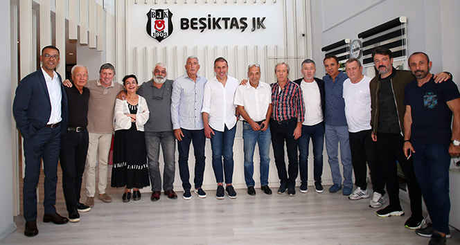 Beşiktaş efsanelerinden Abdullah Avcı&#039;ya ziyaret