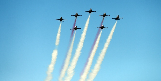 Türk Yıldızları’ndan TEKNOFEST’te gösteri şovu