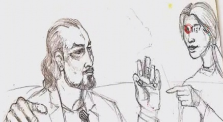 Adnan Oktar davasından kareler çizimlere yansıdı