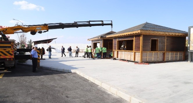 Gazi stadı çevresindeki düzenleme çalışmaları sürüyor
