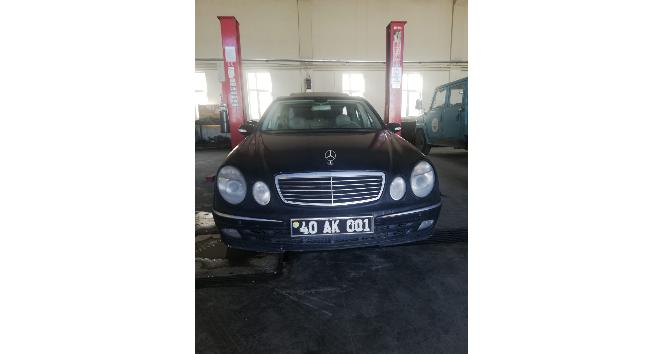 Satışa çıkarılan makam aracını, eski il genel meclis başkanı aldı