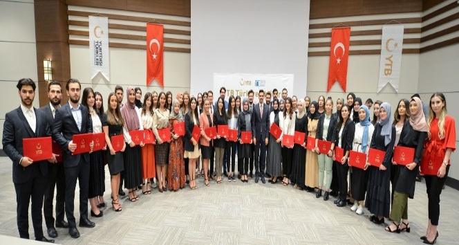 8’inci dönem Türkiye stajları sertifika töreni