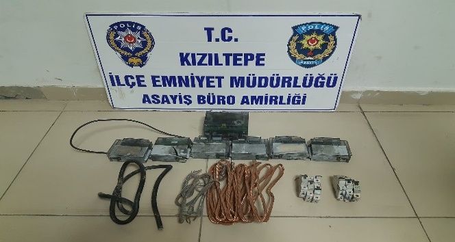 Kızıltepe’de 2 şüpheli hırsızlıktan gözaltına alındı