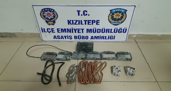 Kızıltepe’de 2 şüpheli hırsızlıktan gözaltına alındı