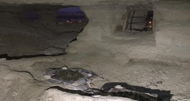 Gülşehir’de bir mağarada Hint keneviri ele geçirildi