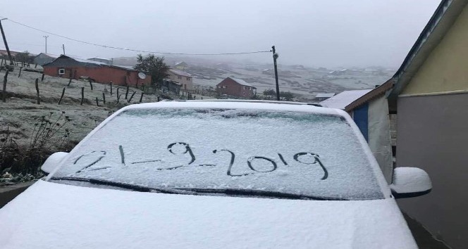 Kar Karadeniz’de yüzünü gösterdi