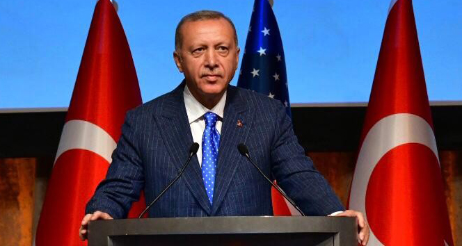 Erdoğan ABD&#039;de konuştu: Terörist başının iadesi için gerekli adımları attık