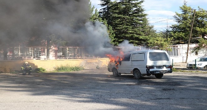 Bolu’da yangın tatbikatında çocuklar dumandan etkilendi