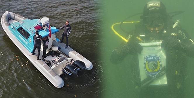 Kurbağa adamlar suçlulara göz açtırmıyor