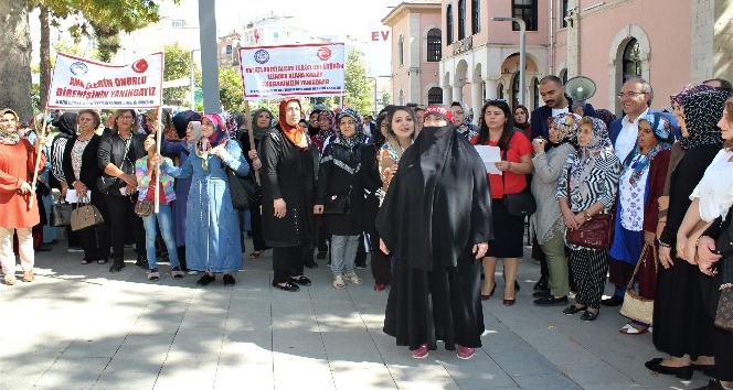 Elazığ’dan, Diyarbakır’da nöbet tutan annelere destek