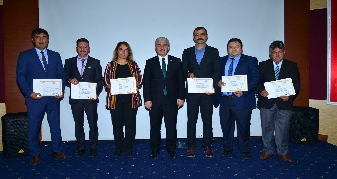 Beslenme dostu okullara sertifikaları verildi