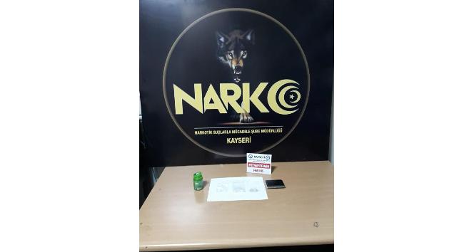 Kayseri’de uyuşturucu operasyonu: 4 gözaltı