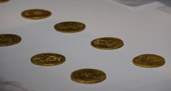 Çanakkale’de bin 500 yıllık Bizans definesi bulundu