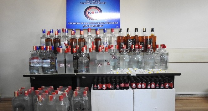 Bolu’da 3 büfeye kaçak içki operasyonu: 3 gözaltı