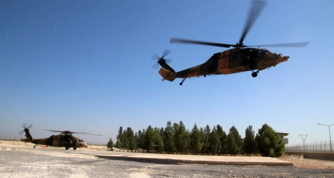 Fırat&#039;ın doğusunda yedinci ortak helikopter uçuşu tamamlandı
