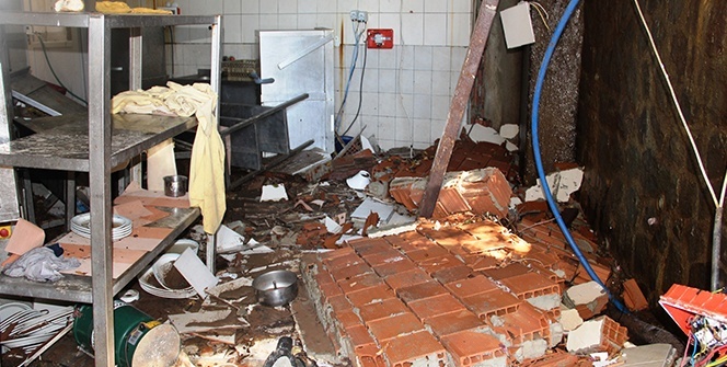 Bodrum’da korku dolu dakikalar!